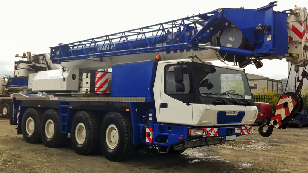 4-Axle Mobile Cranes