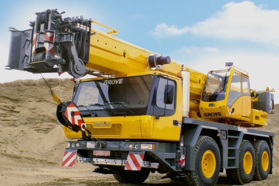 Grove GMK3055 mobile crane